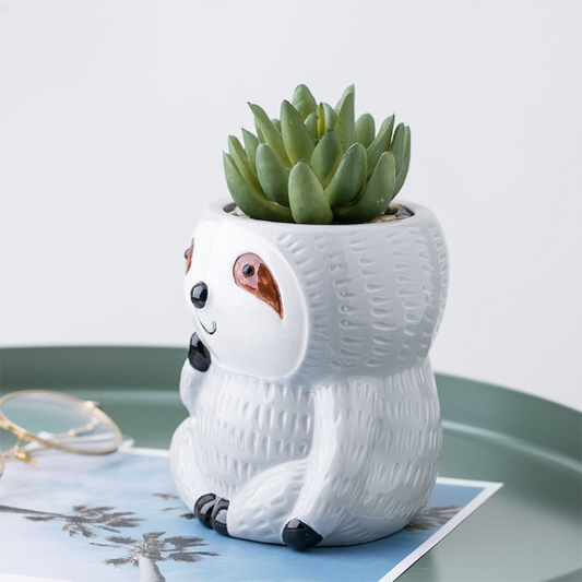 Sloth Planter Pot for Succulents & Plants