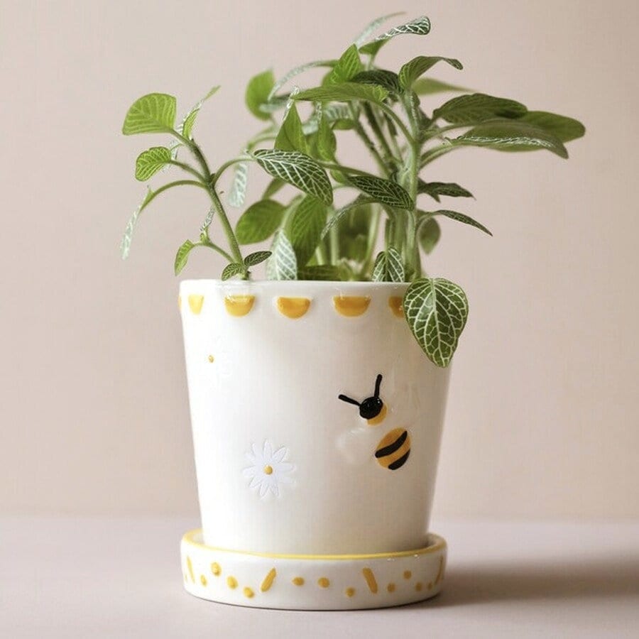 Honey Bee Planter Pot