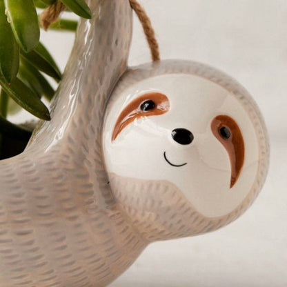 Sloth Hanging Planter Pot for Succulents & Plants