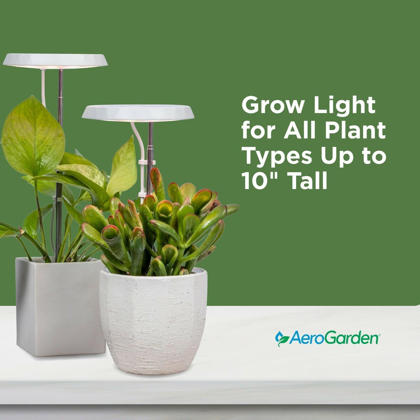 AeroGarden Stem Grow Light Cream White 5.71x4.33x1.30 in MPN 980201-0100