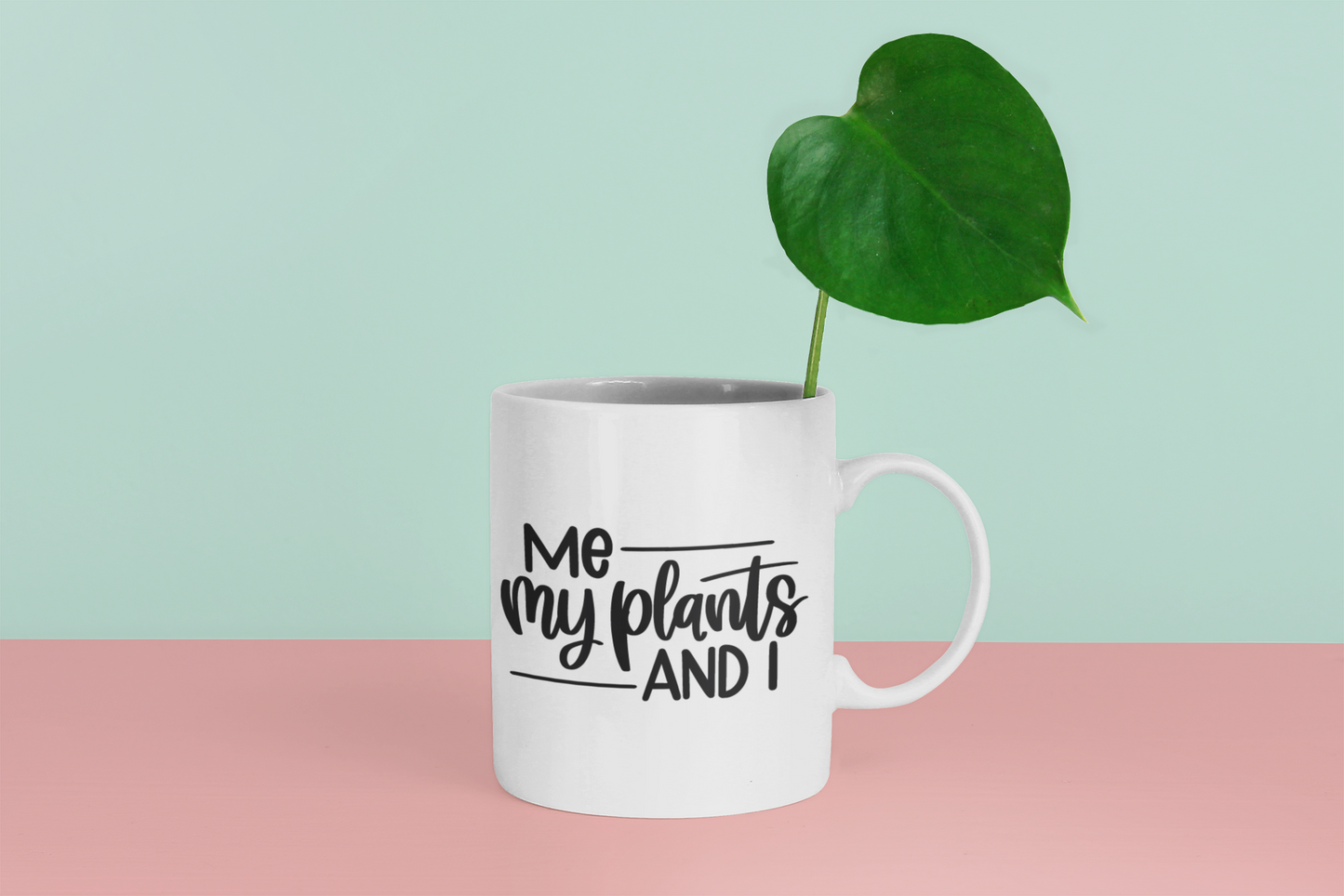 Me My Plants And I Plant Mom Mug-1