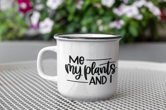 Me My Plants And I Plant Mom Mug-0