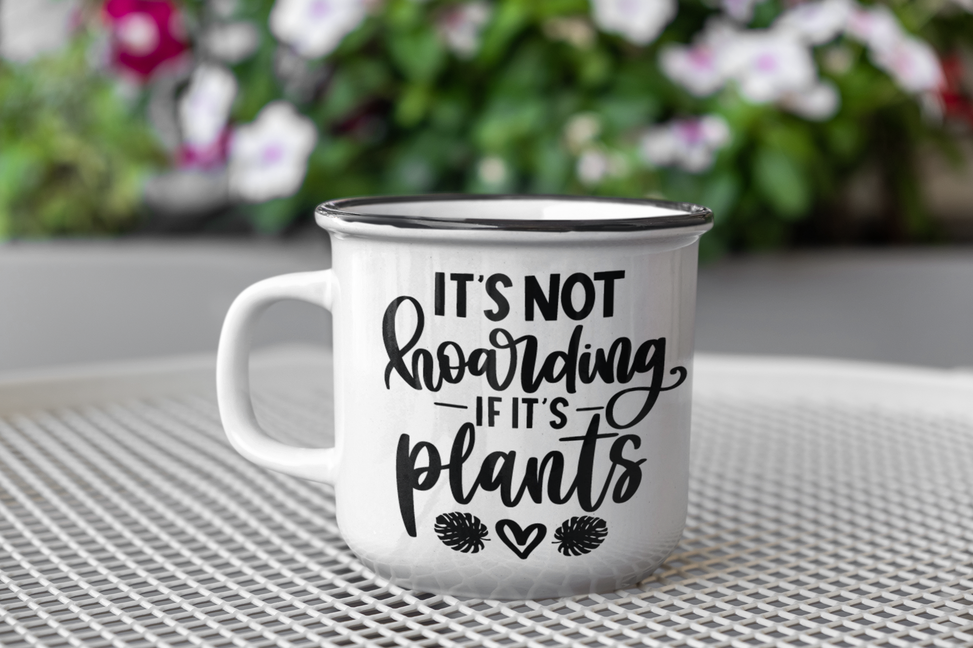 Its Not Hoarding If Its Plants Plant Mom Mug-0